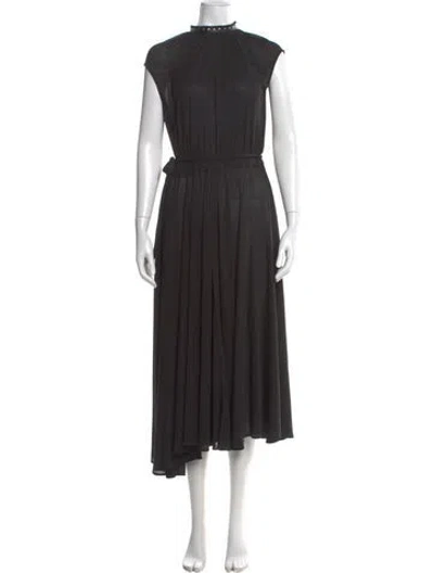 Pre-owned Celine 2017 Long Dress In Black