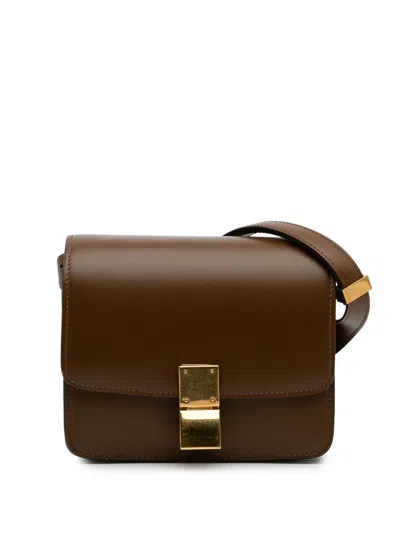 Pre-owned Celine 2017 Small Calfskin Classic Box Crossbody Bag