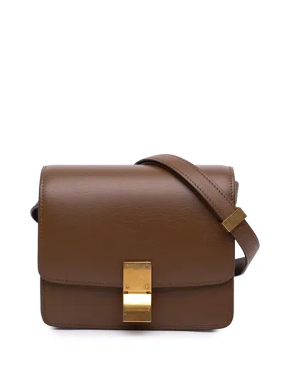 Pre-owned Celine 2017 Small Calfskin Classic Box Crossbody Bag