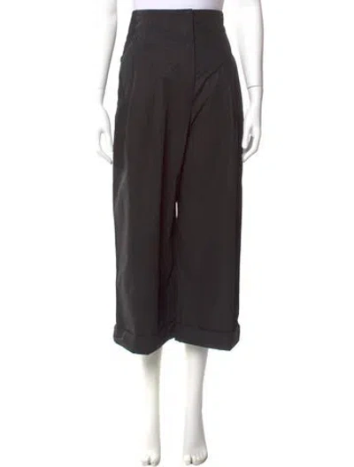 Pre-owned Celine 2017 Wide Leg Pants In Black