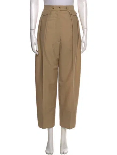 Pre-owned Celine 2017 Wide Leg Pants In Neutral