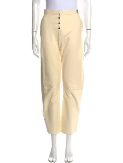 Pre-owned Celine 2017 Wide Leg Pants In Neutral