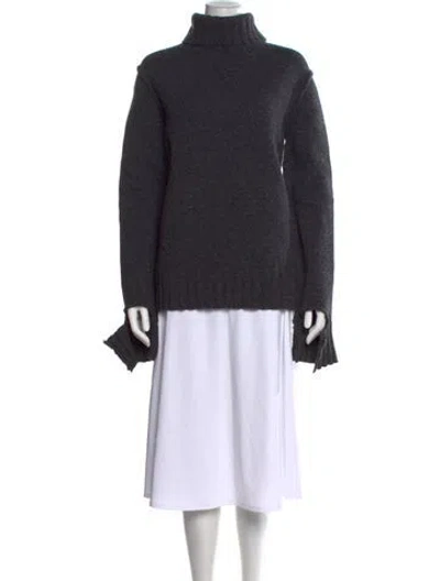 Pre-owned Celine 2017 Wool Sweater In Gray