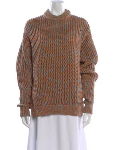 Pre-owned Celine 2017 Wool Sweater In Orange