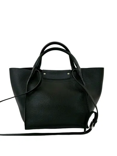 Pre-owned Celine 2018-2025 Small Supple Grained Calfskin Big Bag Satchel In Black