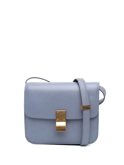Pre-owned Celine 2018-2025 Teen Calfskin Classic Box Crossbody Bag