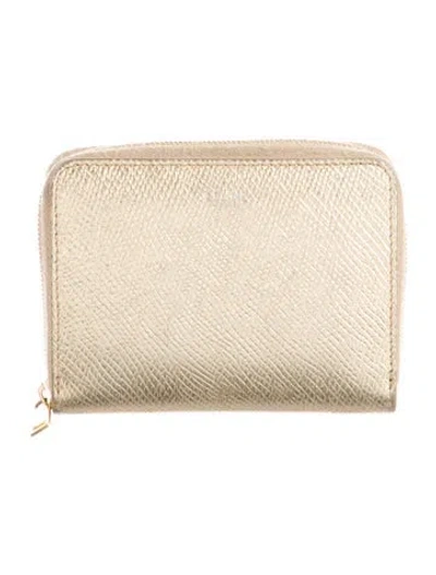Pre-owned Celine 2018 Leather Compact Wallet