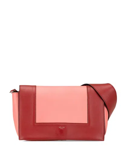 Pre-owned Celine 2018 Leather Frame Shoulder Bag In Pink