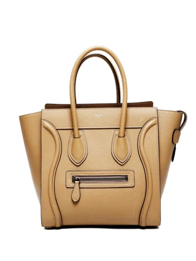 Pre-owned Celine 2018 Leather Tote Bag In Brown