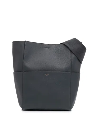 Pre-owned Celine 2018 Medium Leather Seau Sangle Bucket Bag