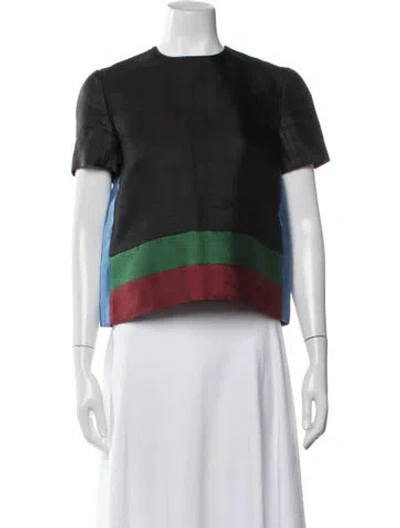 Pre-owned Celine 2018 Silk Top In Multi