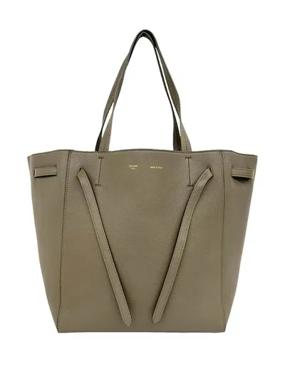 Pre-owned Celine 2018 Small Phantom Cabas Tote Bag In Neutrals
