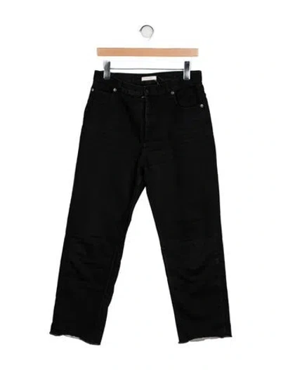 Pre-owned Celine 2018 Straight Leg Jeans In Black