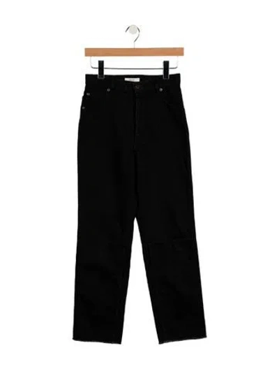 Pre-owned Celine 2018 Straight Leg Jeans In Black