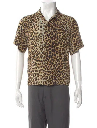 Pre-owned Celine 2019 Animal Print Shirt