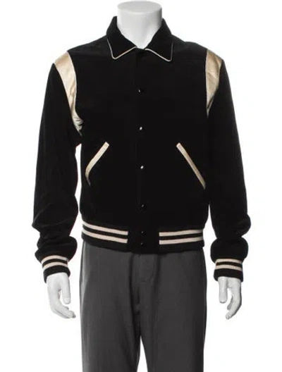 Pre-owned Celine 2019 Bomber Jacket In Black