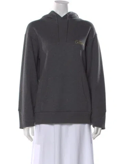 Pre-owned Celine 2019 Crew Neck Hoodie In Gray