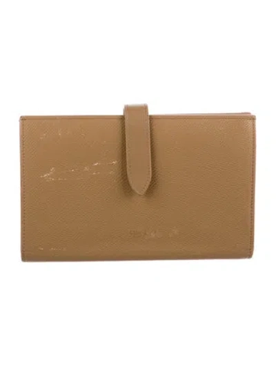 Pre-owned Celine 2019 French Purse Wallet French Purse In Neutral