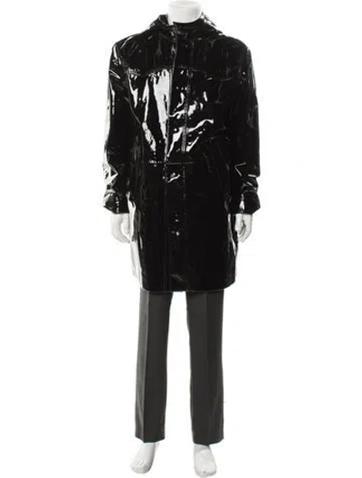 Pre-owned Celine 2019 Lambskin Parka In Black