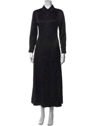 Pre-owned Celine 2019 Long Dress In Black