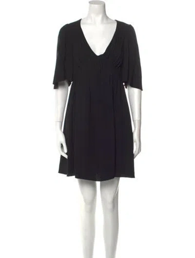 Pre-owned Celine 2019 Mini Dress In Black
