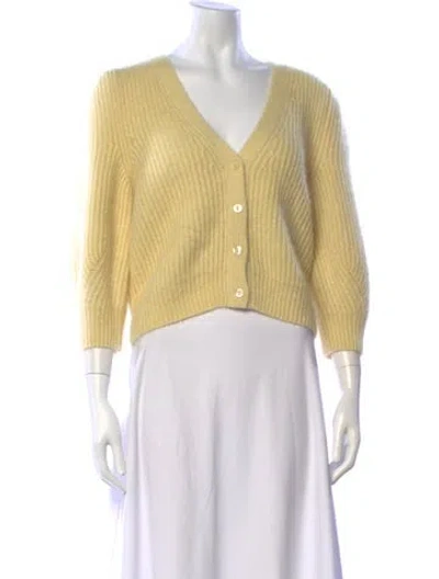 Pre-owned Celine 2019 Mohair Sweater In Yellow