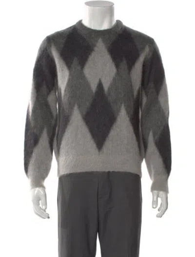 Pre-owned Celine 2019 Printed Pullover In Gray