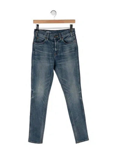 Pre-owned Celine 2019 Skinny Leg Jeans In Blue