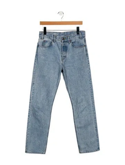 Pre-owned Celine 2019 Straight Leg Jeans In Blue