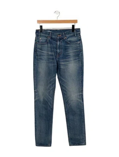Pre-owned Celine 2019 Straight Leg Jeans In Blue