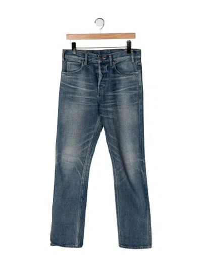 Pre-owned Celine 2019 Straight Leg Jeans In Blue