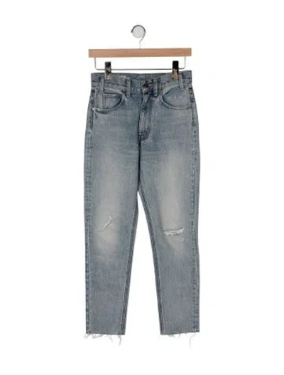 Pre-owned Celine 2019 Straight Leg Jeans W/ Tags In Blue