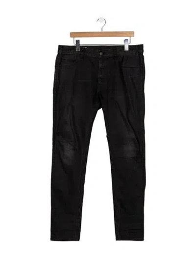 Pre-owned Celine 2019 Straight-leg Jeans In Black