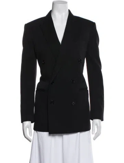 Pre-owned Celine 2019 Wool Blazer In Black