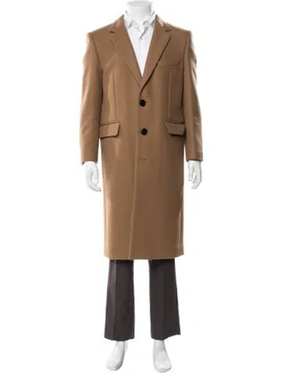 Pre-owned Celine 2019 Wool Overcoat In Brown