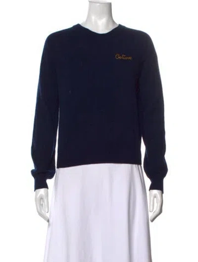 Pre-owned Celine 2019 Wool Sweater In Blue
