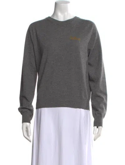 Pre-owned Celine 2019 Wool Sweater In Gray