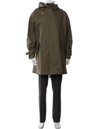 Pre-owned Celine 2019 X Christian Marclay Parka In Green