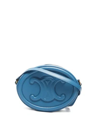 Pre-owned Celine 2020-2024 Small Triomphe Oval Cross Body Bag
