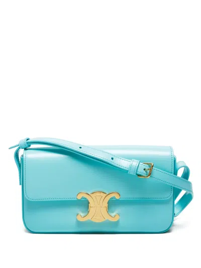 Pre-owned Celine 2020-2024 Triomphe Claude Shoulder Bag