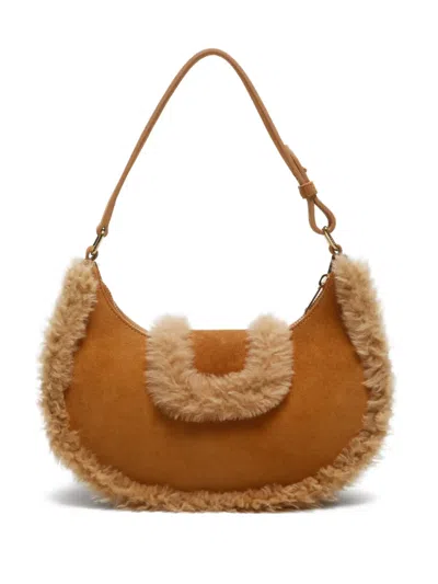 Pre-owned Celine 2020-2024 Triomphe Mooton Shoulder Bag