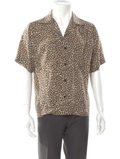 Pre-owned Celine 2020 Animal Print Shirt In Multi