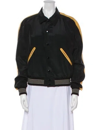 Pre-owned Celine 2020 Bomber Jacket In Black
