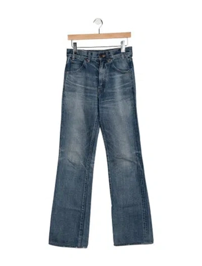 Pre-owned Celine 2020 Flared Jeans In Blue