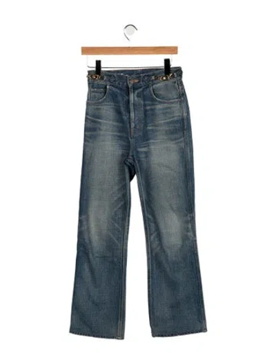 Pre-owned Celine 2020 Flared Jeans In Blue