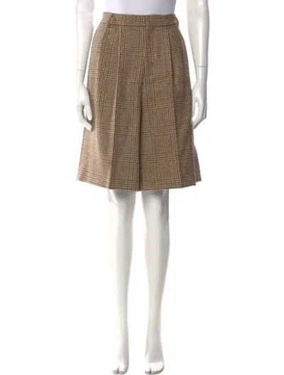 Pre-owned Celine 2020 Knee-length Shorts In Brown