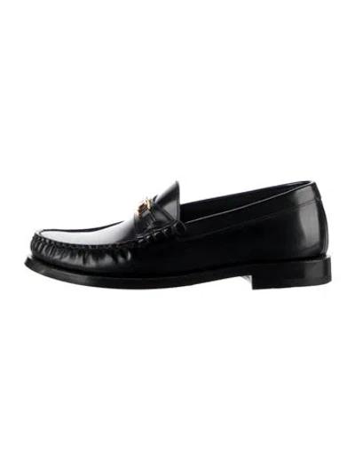 Pre-owned Celine 2020 Luco Loafers In Black