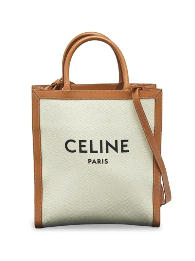 Pre-owned Celine 2020 Small Vertical Cabas Tote Bag In Neutral