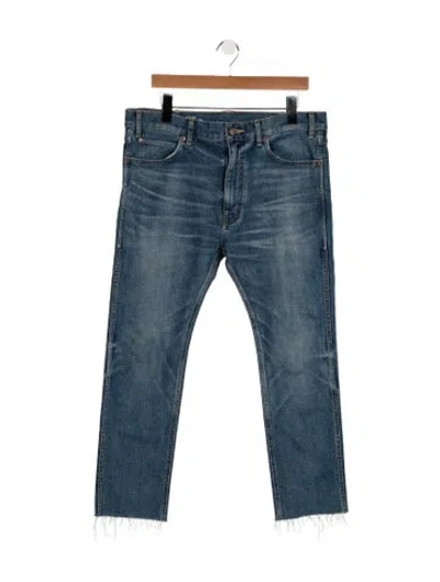 Pre-owned Celine 2020 Straight-leg Jeans In Blue
