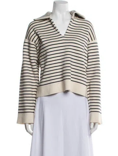 Pre-owned Celine 2020 Striped Top In Blue